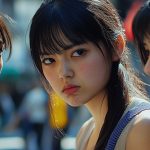 睨みつける女　北海道　札幌市　2025年07月07日