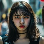 睨みつける女　東京都　荒川区　2026年04月09日