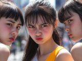 睨みつける女　東京都　北区　2026年05月15日
